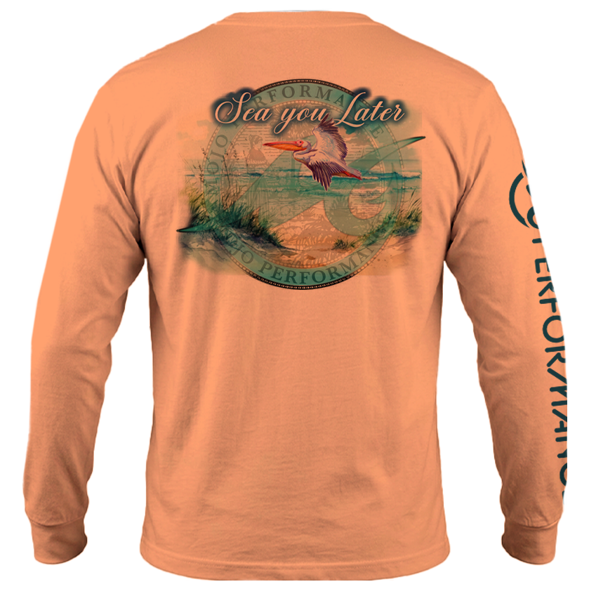 Men's SoWal Sun Jersey Sea You Later Long Sleeve