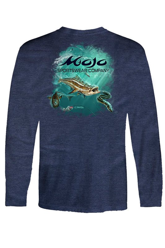 Eel Assault Long Sleeve T-Shirt - Mojo Sportswear Company