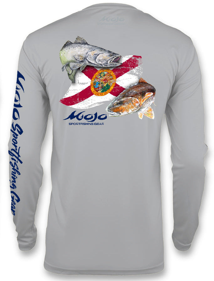 Florida Redfish Flag Wireman X - Mojo Sportswear Company