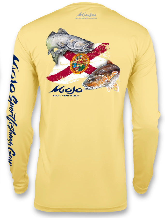 Florida Redfish Flag Wireman X - Mojo Sportswear Company