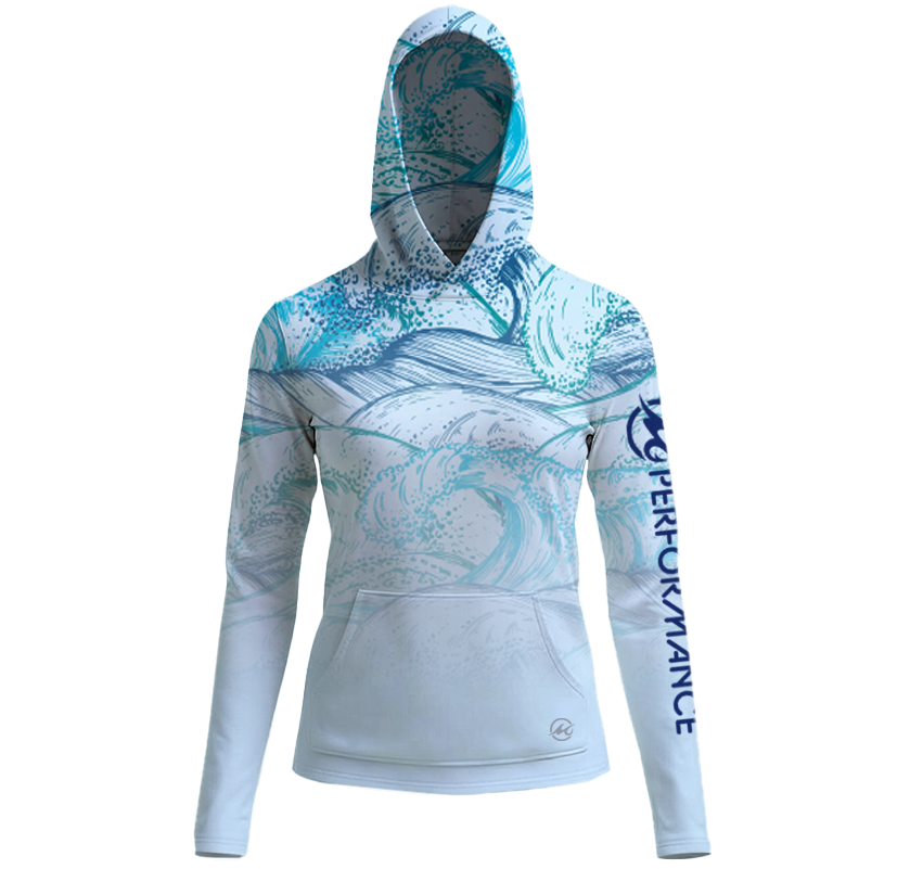 Surfs Up Women's Hooded Finny