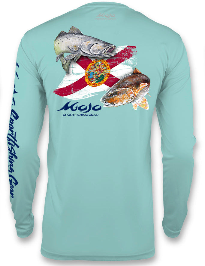 Florida Redfish Flag Wireman X - Mojo Sportswear Company