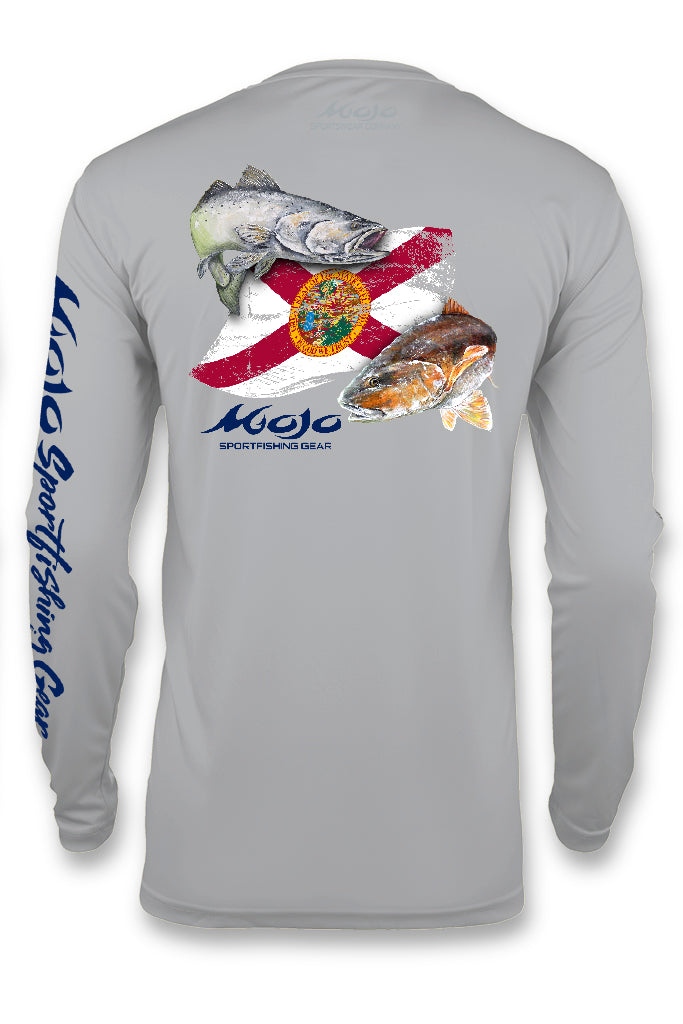 Florida Redfish Flag Wireman X - Mojo Sportswear Company