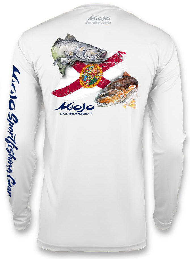 Florida Redfish Flag Wireman X - Mojo Sportswear Company