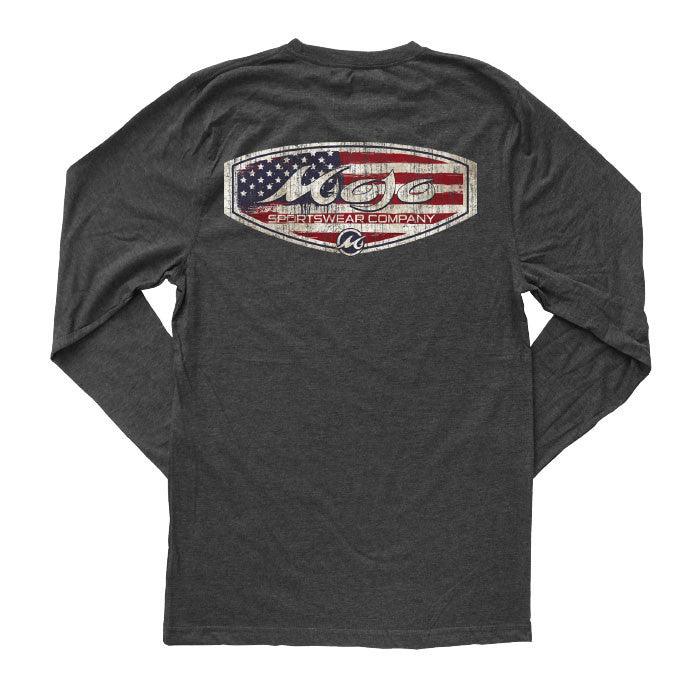 Patriot Crest Long Sleeve T-Shirt - Mojo Sportswear Company