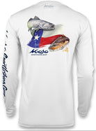 Performance Fish Texas Flag Redfish/Trout - Mojo Sportswear Company